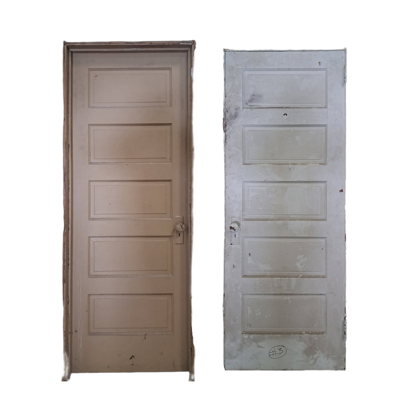 5 Panel Oak Door - 30x80